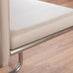 Leonardo Glass And Chrome Metal Dining Table And 6 Cappuccino Beige Lorenzo Chairs