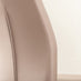 Kylo White Marble Effect Dining Table & 4 Cappuccino Lorenzo Chairs