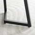 Carson White Marble Effect Dining Table & 4 Black Calla Black Leg Chairs