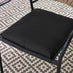 Lanai & Elba Beige Rattan & Black 4 Seat Round Table Garden Dining Set