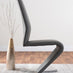 Monza 4 White/Grey Dining Table & 4 Grey Willow Chairs