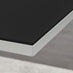Giovani 4 Black Dining Table & 4 Grey Velvet Milan Black Leg Chairs
