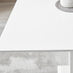 Imperia 4 Modern White High Gloss Dining Table And 4 White Milan Chairs Set