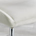 Novara 100cm Round Dining Table and 4 Cream Nora Silver Leg Chairs