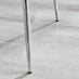 Kylo White Marble Effect Dining Table & 4 Light Grey Nora Silver Leg Chairs