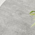 Novara Grey Concrete Effect Black Leg 120cm Round Dining Table & 4 Grey Milan Black Leg Chairs