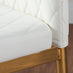 Arezzo White High Gloss Extending Dining Table & 8 White Milan Gold Leg Chairs